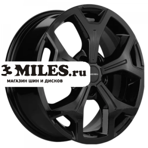 Диск 6.5x17 5x114.3 ET45 D54.1 Khomen Wheels KHW1710 (Coolray) Black