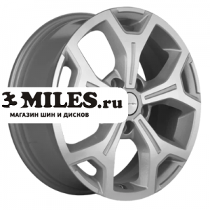 Диск 6.5x17 5x114.3 ET45 D54.1 Khomen Wheels KHW1710 (Coolray) F-Silver-FP