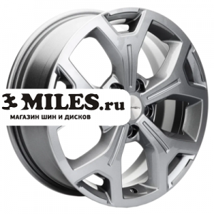 Диск 6.5x17 5x114.3 ET45 D54.1 Khomen Wheels KHW1710 (Coolray) Gray