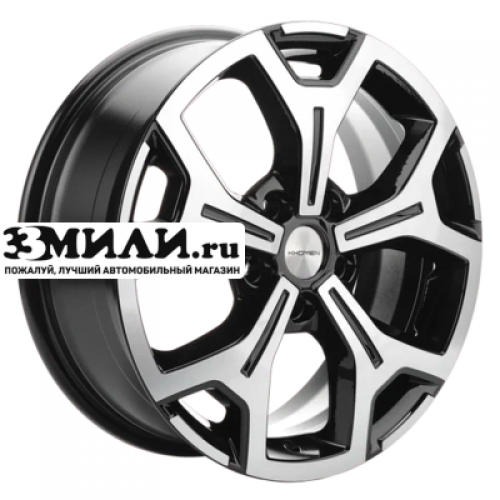 Диск 6.5x17 5x114.3 ET40 D64.1 Khomen Wheels KHW1710 (Haval F7/F7x) Black-FP