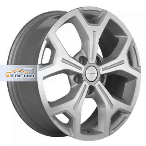 Диск 6.5x17 5x114.3 ET40 D64.1 Khomen Wheels KHW1710 (Haval F7/F7x) F-Silver-FP