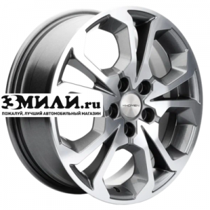 Диск 6.5x17 5x108 ET33 D60.1 Khomen Wheels KHW1711 (7pro) Gray-FP