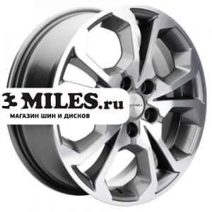 Диск 6.5x17 5x114.3 ET45 D54.1 Khomen Wheels KHW1711 (Coolray) Gray-FP