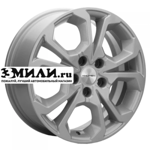 Диск 6.5x17 5x114.3 ET40 D64.1 Khomen Wheels KHW1711 (Haval F7/F7x) F-Silver