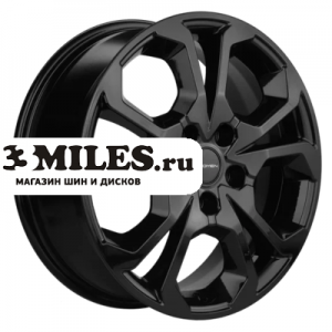 Диск 7x17 5x114.3 ET37 D66.5 Khomen Wheels KHW1711 (Haval Jolion) Black