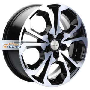 Диск 6.5x17 5x114.3 ET50 D64.1 Khomen Wheels KHW1711 (Haval M6 Plus) Black-FP
