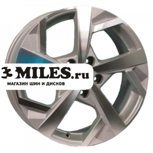 Диск 7x17 5x110 ET40 D67.1 Khomen Wheels KHW1712 (Evolute i-Joy) F-Silver-FP