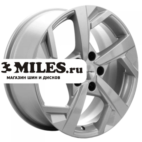 Диск 7x17 5x114.3 ET37 D66.5 Khomen Wheels KHW1712 (Haval Jolion) F-Silver