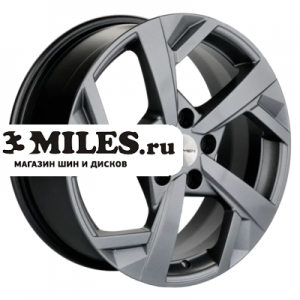 Диск 7x17 5x114.3 ET37 D66.5 Khomen Wheels KHW1712 (Haval Jolion) Gray