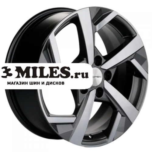 Диск 7x17 5x114.3 ET37 D66.5 Khomen Wheels KHW1712 (Haval Jolion) Gray-FP