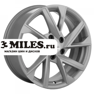Диск 7x17 5x108 ET40 D60.1 Khomen Wheels KHW1714 (Chery tiggo 7pro) F-Silver