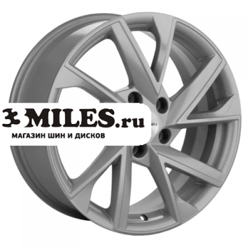 Диск 7x17 5x108 ET40 D60.1 Khomen Wheels KHW1714 (Chery tiggo 7pro) F-Silver