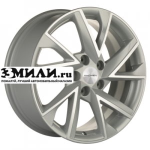 Диск 7x17 5x108 ET50 D63.3 Khomen Wheels KHW1714 (Kuga/Focus) F-Silver-FP