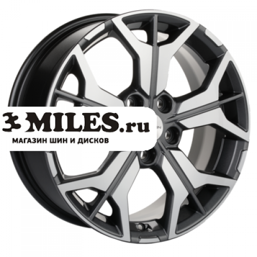 Диск 7x17 5x114.3 ET50 D67.1 Khomen Wheels KHW1715 (Seltos) Gray-FP