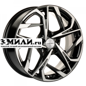 Диск 7x17 5x114.3 ET45 D60.1 Khomen Wheels KHW1716 (Camry) Black-FP