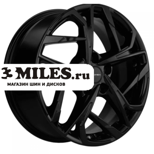 Диск 7x17 5x114.3 ET45 D60.1 Khomen Wheels KHW1716 (Changan/Geely/Lexus/Toyota) Black