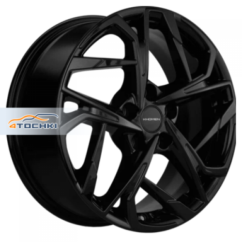 Диск 7x17 5x108 ET40 D60.1 Khomen Wheels KHW1716 (Chery Tiggo/Tiggo 7 Pro) Black