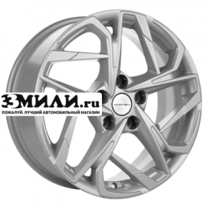 Диск 7x17 5x114.3 ET48 D56.1 Khomen Wheels KHW1716 (Forester) F-Silver
