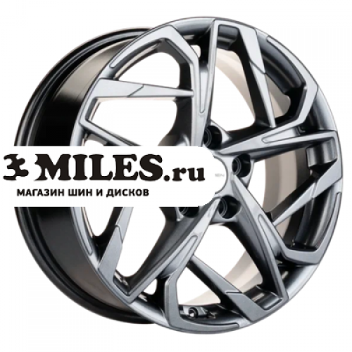 Диск 7x17 5x114.3 ET48 D56.1 Khomen Wheels KHW1716 (Forester) Gray-FP