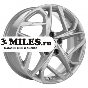 Диск 7x17 5x108 ET40 D54.1 Khomen Wheels KHW1716 (Москвич 3) F-Silver