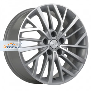 Диск 7x17 5x114.3 ET45 D67.1 Khomen Wheels KHW1717 (CX-5/i40/X-Trail) F-Silver-FP
