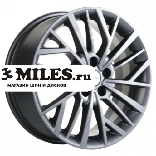 Диск 7x17 5x108 ET40 D60.1 Khomen Wheels KHW1717 (Chery Tiggo 3/Tiggo 3 Pro) Gray