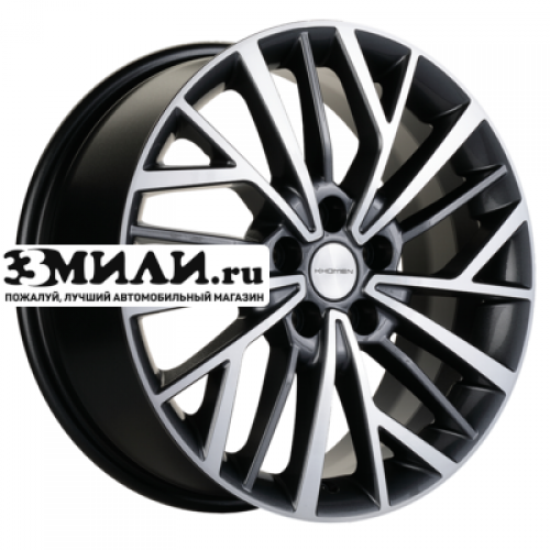 Диск 7x17 5x108 ET45 D60.1 Khomen Wheels KHW1717 (Chery Tiggo) Gray-FP