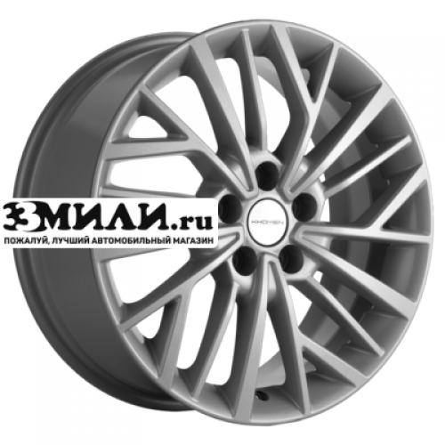 Диск 6.5x17 5x108 ET33 D60.1 Khomen Wheels KHW1717 (Chery Tiggo 7pro/Exeed LX) F-Silver