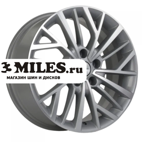 Диск 7x17 5x108 ET40 D60.1 Khomen Wheels KHW1717 (Chery Tiggo) F-Silver-FP