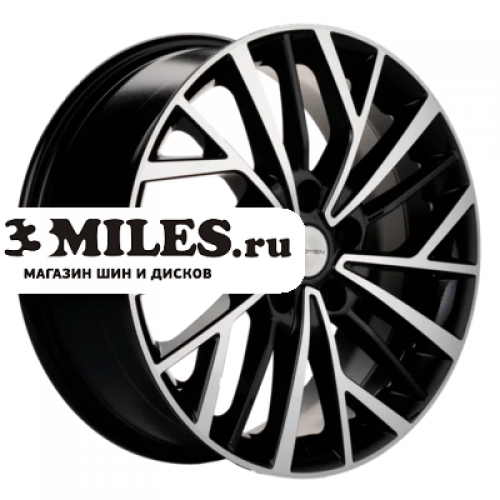 Диск 7x17 5x108 ET50 D63.35 Khomen Wheels KHW1717 (Ford C-Max) Black-FP