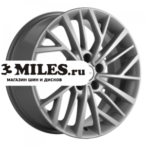 Диск 7x17 5x114.3 ET37 D66.5 Khomen Wheels KHW1717 (Jolion) F-Silver