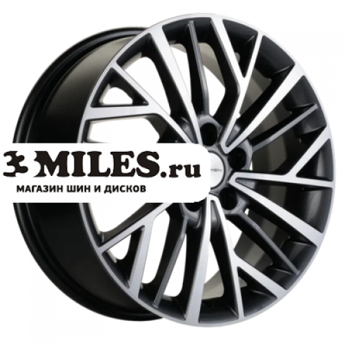 Диск 7x17 5x114.3 ET37 D66.5 Khomen Wheels KHW1717 (Haval Jolion) Gray-FP