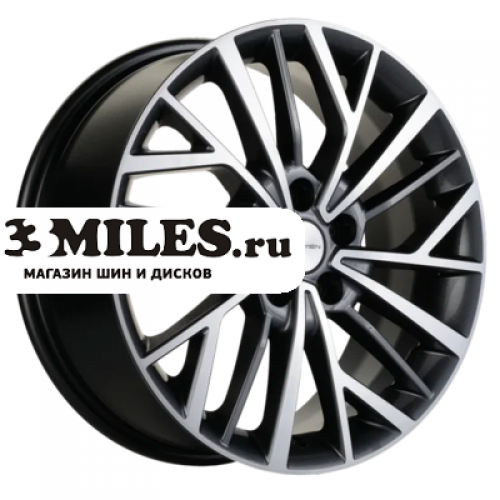 Диск 7x17 5x112 ET40 D57.1 Khomen Wheels KHW1717 (Kodiaq/Tiguan) Gray-FP