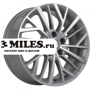 Диск 7x17 5x112 ET43 D57.1 Khomen Wheels KHW1717 (Passat) F-Silver-FP