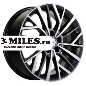 Диск 7x17 5x112 ET43 D57.1 Khomen Wheels KHW1717 (Passat) Gray-FP