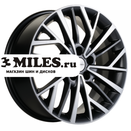 Диск 7x17 5x112 ET43 D57.1 Khomen Wheels KHW1717 (Passat) Gray-FP