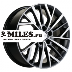 Диск 7x17 5x114.3 ET40 D66.1 Khomen Wheels KHW1717 (Qashqai) Gray-FP