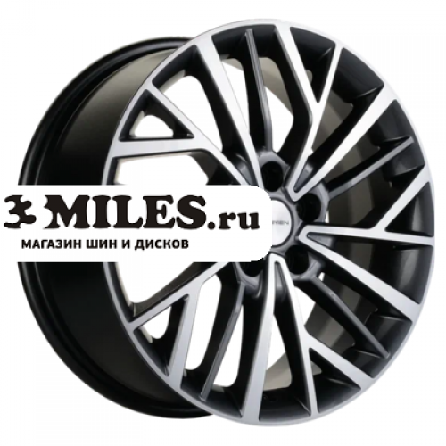 Диск 7x17 5x114.3 ET40 D66.1 Khomen Wheels KHW1717 (Qashqai) Gray-FP