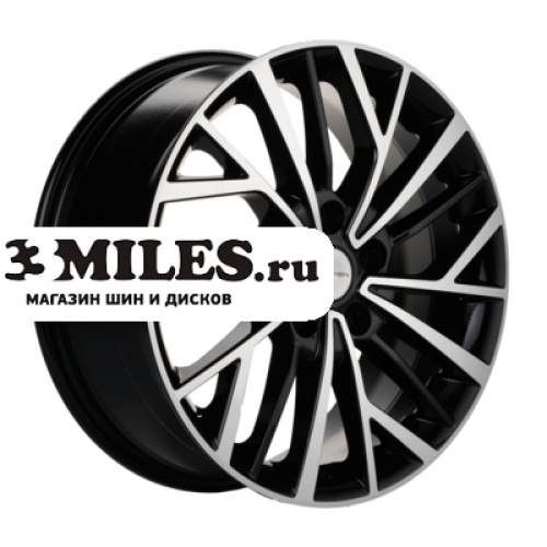 Диск 7x17 5x114.3 ET50 D67.1 Khomen Wheels KHW1717 (Seltos/Soul/Sonata) Black-FP