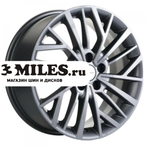 Диск 7x17 5x114.3 ET48 D67.1 Khomen Wheels KHW1717 (Seltos/Soul/Sonata) Gray