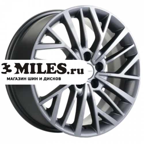 Диск 7x17 5x114.3 ET48 D67.1 Khomen Wheels KHW1717 (Seltos/Soul/Sonata) Gray