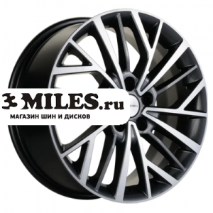Диск 7x17 5x114.3 ET48 D67.1 Khomen Wheels KHW1717 (Seltos/Soul/Sonata) Gray-FP