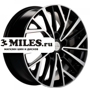 Диск 7x17 5x114.3 ET48.5 D67.1 Khomen Wheels KHW1717 (Sportage) Black-FP