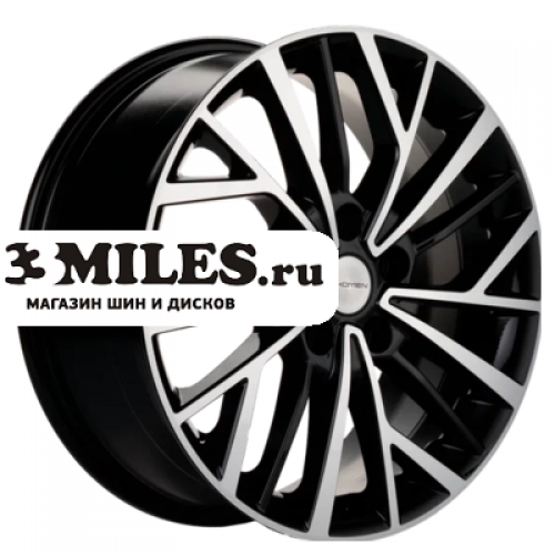 Диск 7x17 5x114.3 ET48.5 D67.1 Khomen Wheels KHW1717 (Sportage) Black-FP