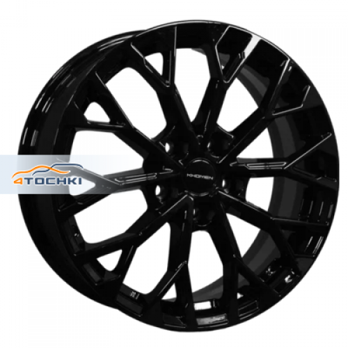 Диск 7x17 5x114.3 ET45 D67.1 Khomen Wheels KHW1718 (CX-5/i40/X-Trail) Black