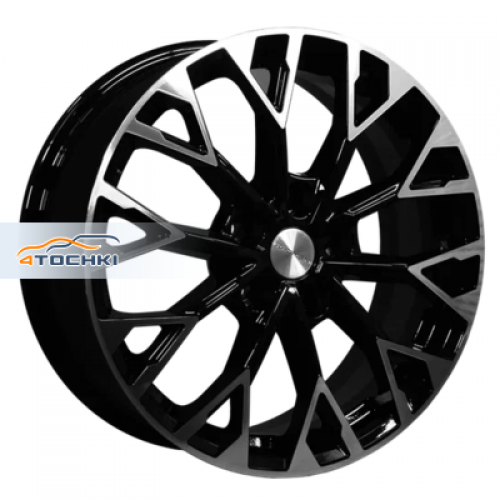Диск 7x17 5x114.3 ET45 D67.1 Khomen Wheels KHW1718 (CX-5/i40/X-Trail) Black-FP