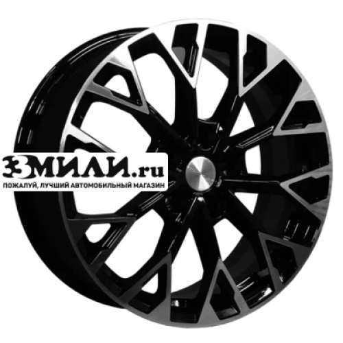 Диск 7x17 5x110 ET45 D67.1 Khomen Wheels KHW1718 (DFM580) Black-FP