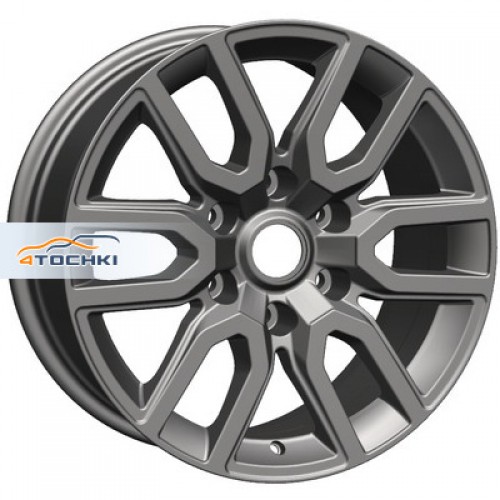 Диск 8x17 6x139.7 ET25 D106.1 Khomen Wheels KHW1723 (Toyota LC Prado/Lexus GX) Gray