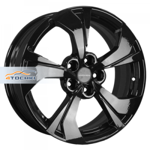 Диск 7x17 5x114.3 ET45 D67.1 Khomen Wheels KHW1724 (Changan CS75 FL) Black