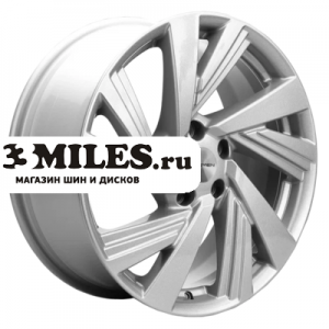 Диск 7.5x18 5x114.3 ET39 D60.1 Khomen Wheels KHW1801 (NX) F-Silver